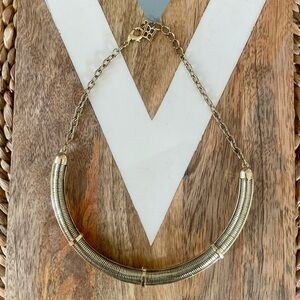 BCBG MaxAzria Gold Collar Necklace
